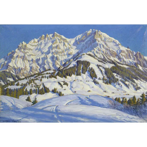 Waldemar Fink — "Der grosse Lohner im Winter".