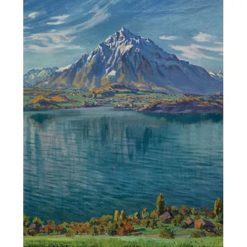 Waldemar Fink — "Herbst bei Sigriswil".