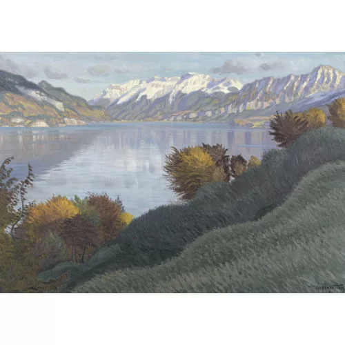 Waldemar Fink — "Herbst am Thunersee".
