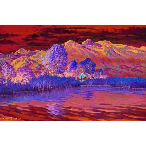 Waldemar Fink — "Herbst am Thunersee".