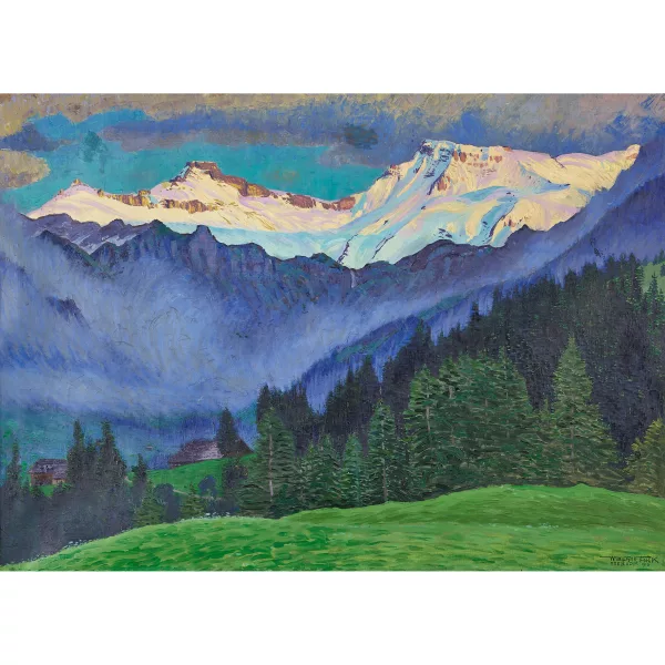 Waldemar Fink — "Abend nach Gewitter".