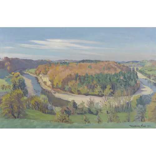 Waldemar Fink — "Herbst bei Worblaufen".