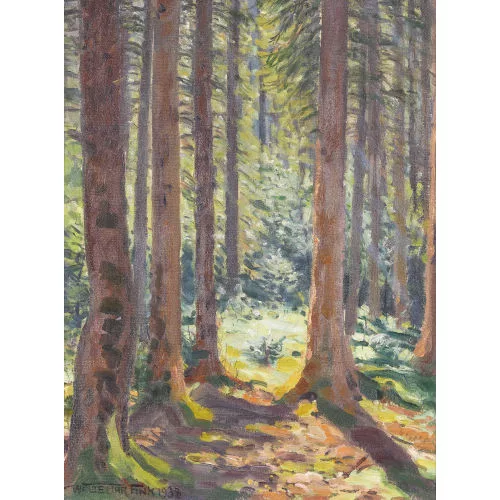 Waldemar Fink — "Sommer im Wald".