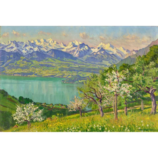 Waldemar Fink — "Blütezeit im Berner Oberland".