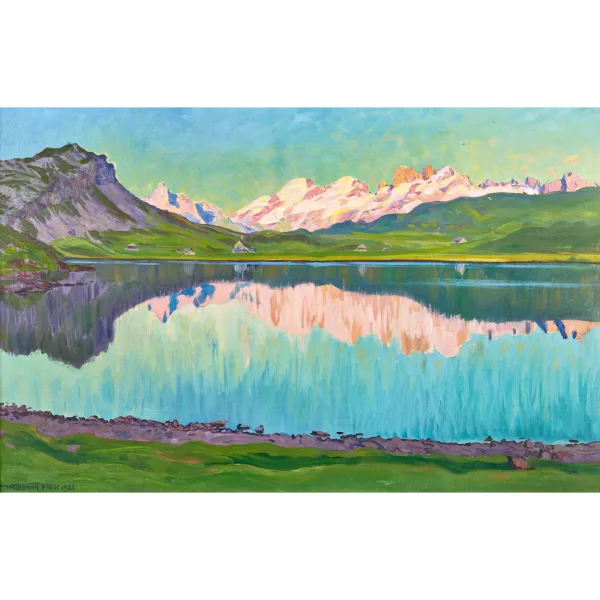 Waldemar Fink — "Abend am Melchsee".