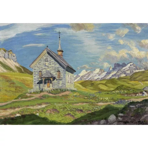Waldemar Fink — "Kapelle auf der Frutt".