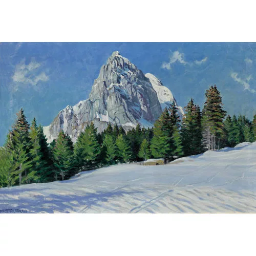 Waldemar Fink — "Sonniger Wintertag".