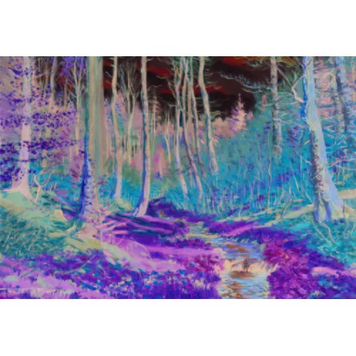 Waldemar Fink — "Frühling am Glasbrunnenbächlein".