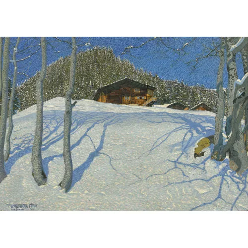 Waldemar Fink — "Winteridyll".