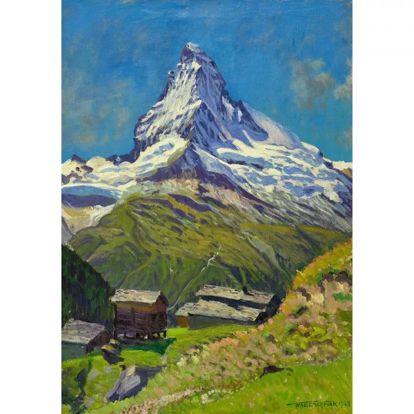 Waldemar Fink — "Matterhorn am Morgen".
