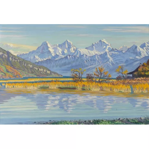 Waldemar Fink — "Herbst am Thunersee".
