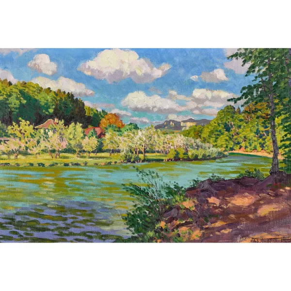 Waldemar Fink — "Maitag bei Tormannmätteli".