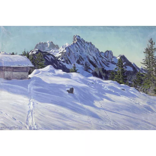 Waldemar Fink — "Wintermorgen".