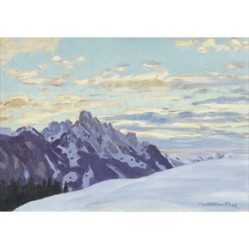 Waldemar Fink — "Abendwolken".