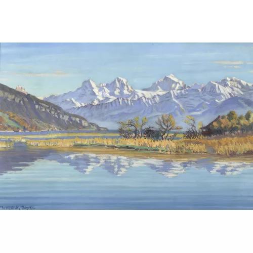 Waldemar Fink — "Föhnklarer Herbsttag".