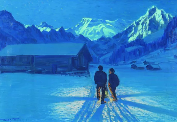 Waldemar Fink — "Nachts auf dem Heimweg".