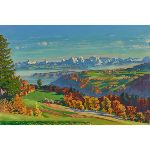 Waldemar Fink — "Im Herbst auf dem Gurten".