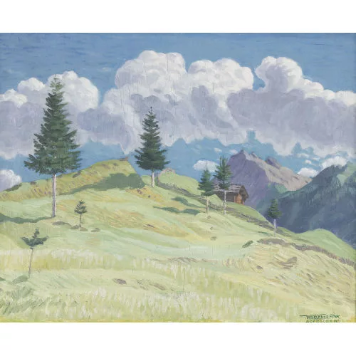 Waldemar Fink — "Wolken die vorüberziehen".