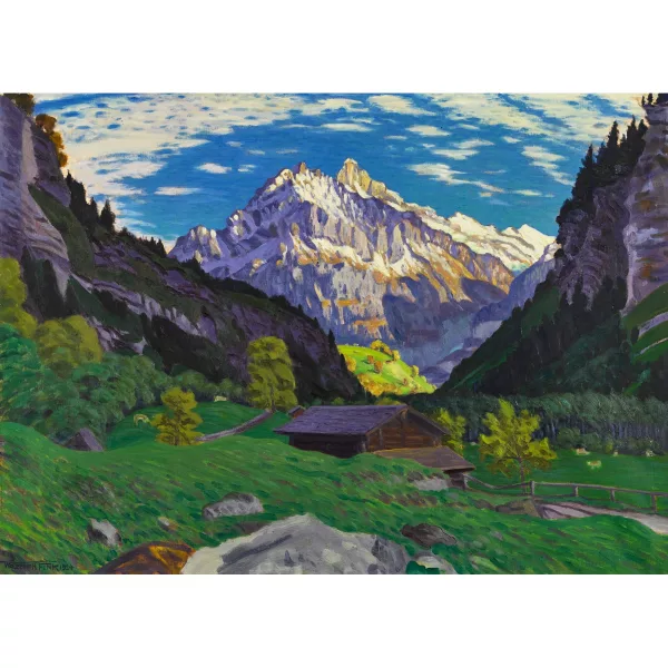 Waldemar Fink — "Herbstnachmittag bei Grindelwald".