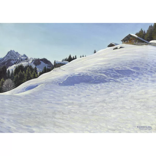 Waldemar Fink — "Wintermorgen".