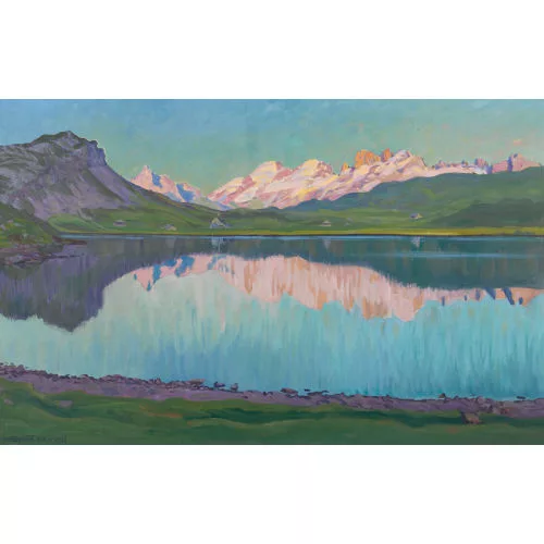 Waldemar Fink — "Abend am Melchsee".