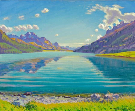 Sonnentag am Silvaplanersee, 1943