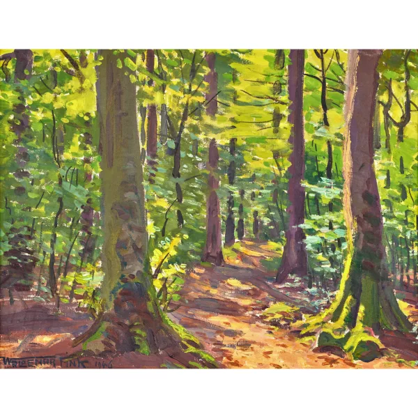 Waldemar Fink — "Waldweg (Dählhölzli)".