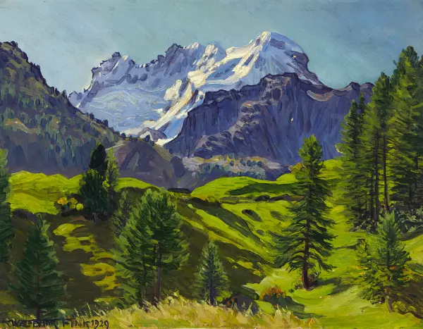 Sommerlandschaft im Oberland