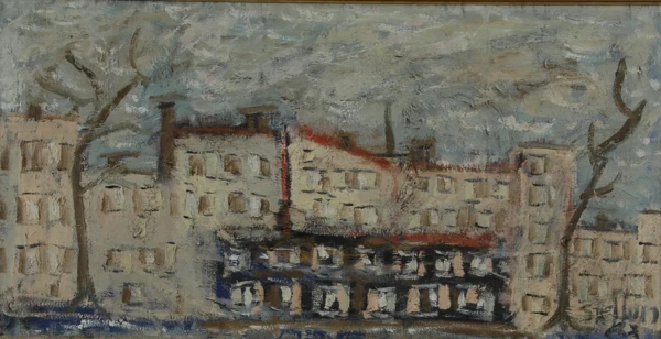 Walter Arnold Steffen — Strassenzeile, 1963