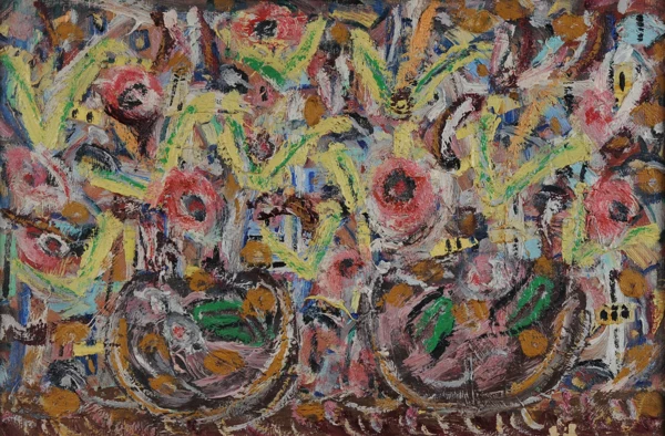 Walter Arnold Steffen — Zwei Blumentöpfe, ca. 1963