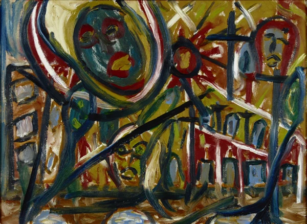 Walter Arnold Steffen — Stadtansicht, 1977