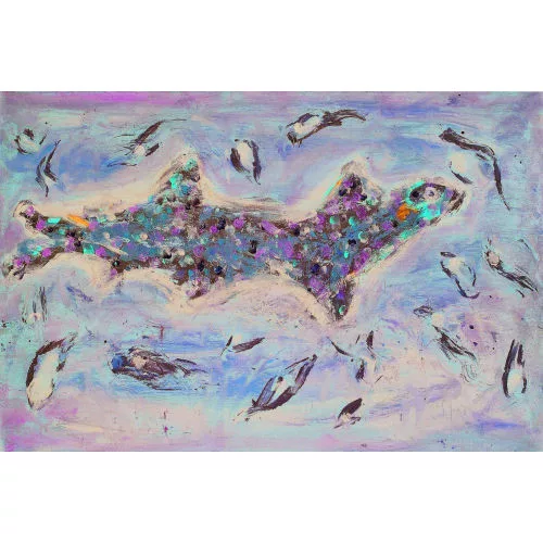 Walter Arnold Steffen — "Stillleben mit Fisch".