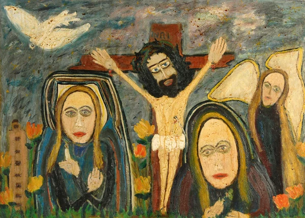 Walter Arnold Steffen — Kreuzigungsszene, 1963