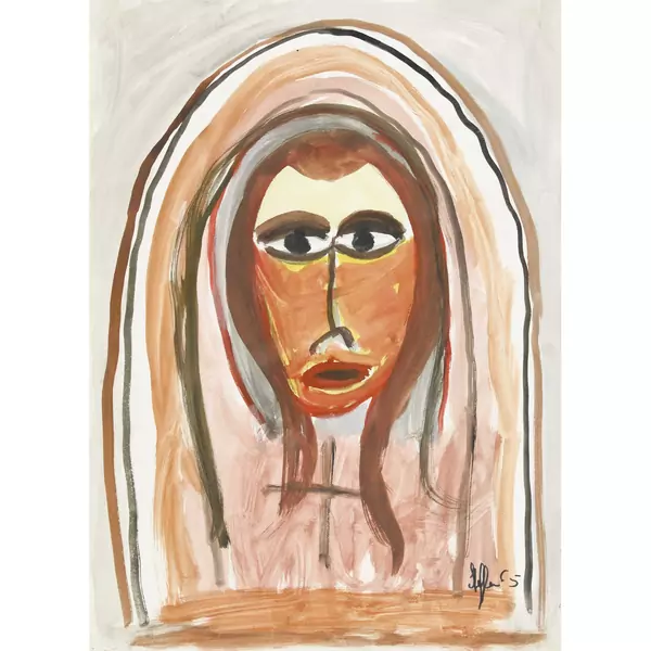Abstrahierter Kopf