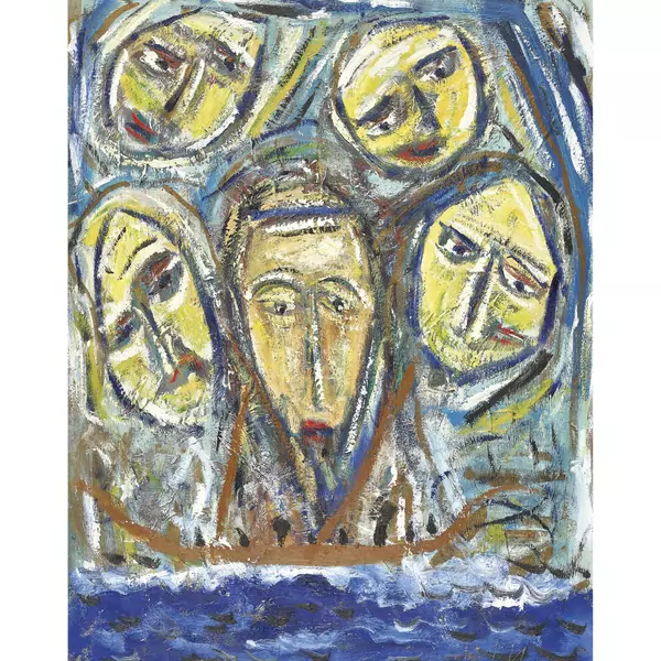 Christus auf dem See Genezareth