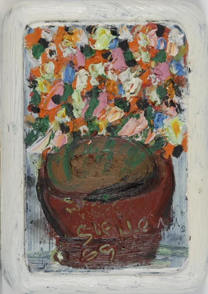 Walter Arnold Steffen — 7 Gemälde: Blumenstillleben, 1969