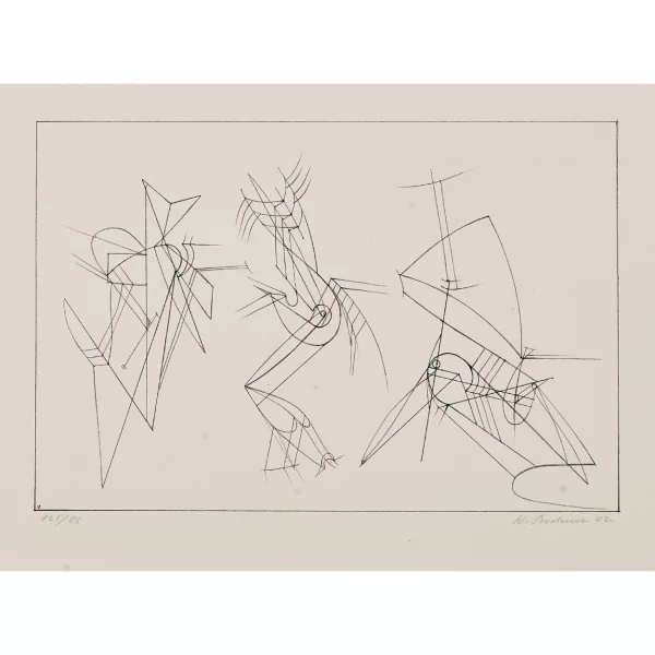 Walter Bodmer — "Spiel mit drei Figuren".