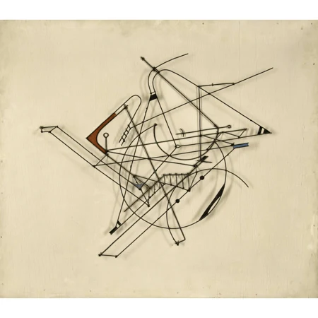 Walter Bodmer — Drahtbild - Relief au fil de fer III — Galerie Kornfeld
