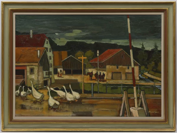Walter Bucher — Moulin-Neuf, la douane
