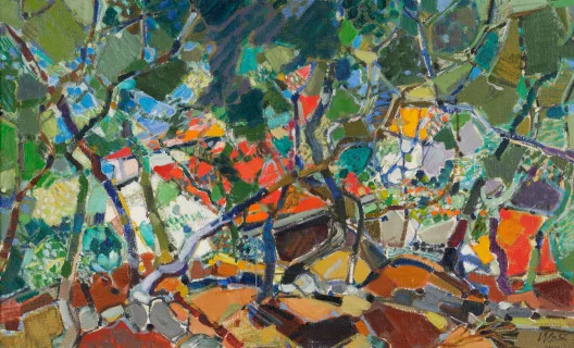 Walter Burger — Südliche Landschaft, 1956