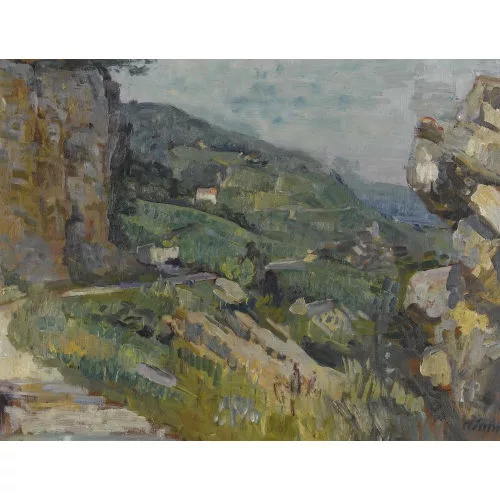 Walter Clénin — Steile Landstrasse.