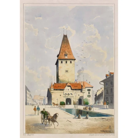 "Alt Bern. Der Christoffelturm"