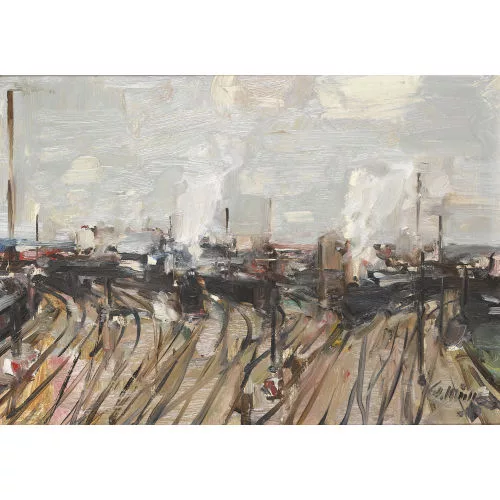 Walter Emil Müller — "Bahnhof".