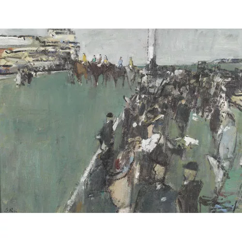 Walter Emil Müller — Das Pferderennen.