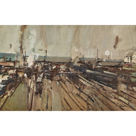 Bahngleise beim Zürcher Hauptbahnhof