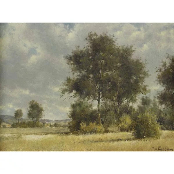 Walter Feller-Brand — Sommerliche Waldrandpartie.
