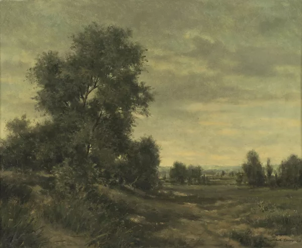 Walter Feller-Brand — Paysage de campagne,