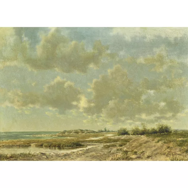Walter Feller-Brand — Sommerliche Uferlandschaft.