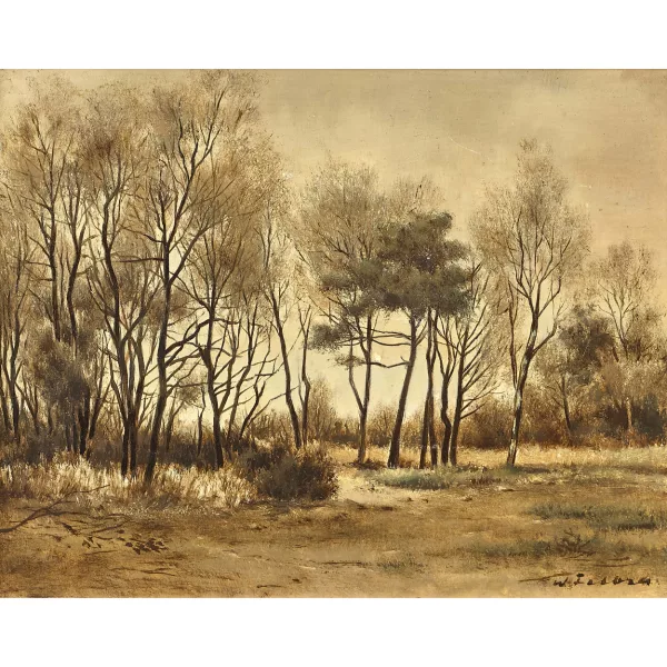 Walter Feller-Brand — Herbstliche Bäume.