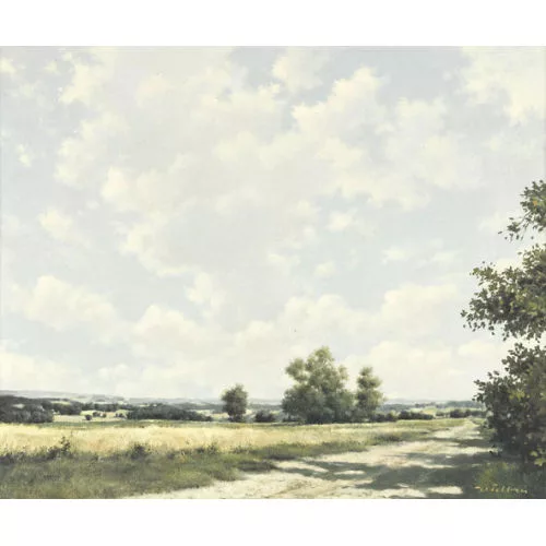 Walter Feller-Brand — Sommerlicher Feldweg.